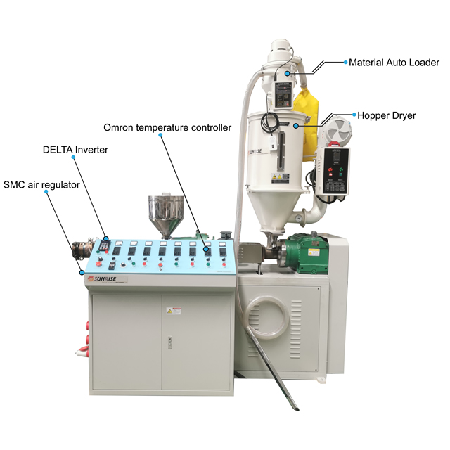 PLA STRAW-Extrusionsmaschine LG-E12 (50) Wirtschaftsreihe